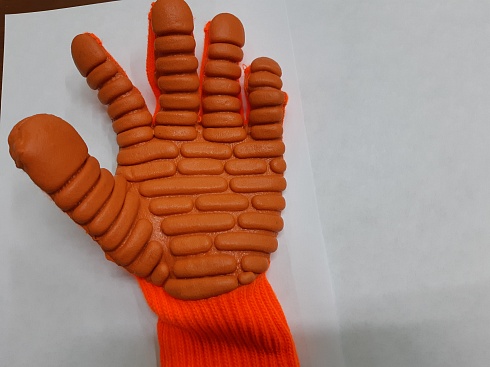 Перчатки виброзащитные 2Hands 5105 