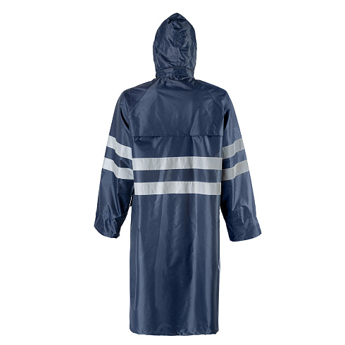 Плащ нейлон PР1HV (Т170) HiViz синий+СВП *25 