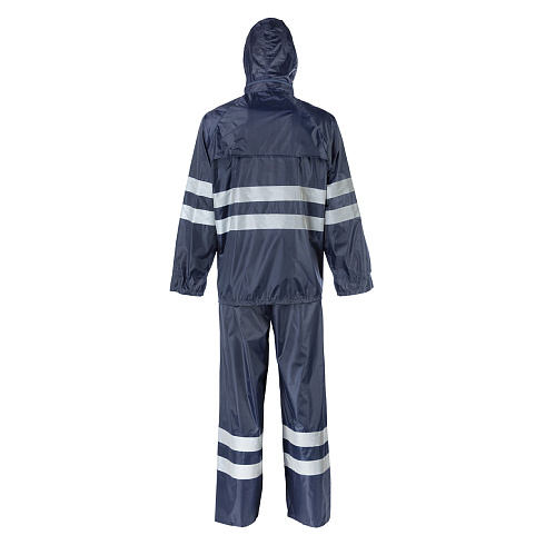 Костюм нейлон КР1HV (Т170) HiViz синий+СВП *25 